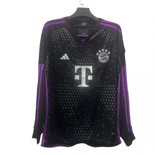 FC Bayern München Voetbalshirt Uit 2023-24 Lange Mouw FC Bayern München Voetbalshirt Uit 2023-24 Lange Mouw